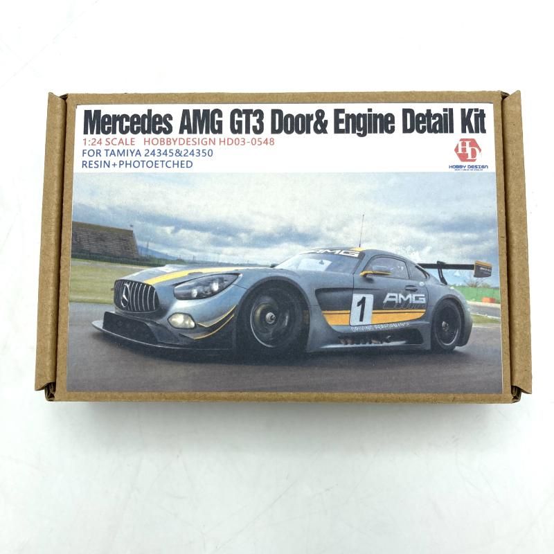 【中古】ﾎﾋﾞｰﾃﾞｻﾞｲﾝ 1/24 ﾒﾙｾﾃﾞｽ AMG GT3 ﾄﾞｱ&ｴﾝｼﾞﾝ ﾃﾞｨﾃｰﾙｷｯﾄ HD03-0548[13][240013257614]