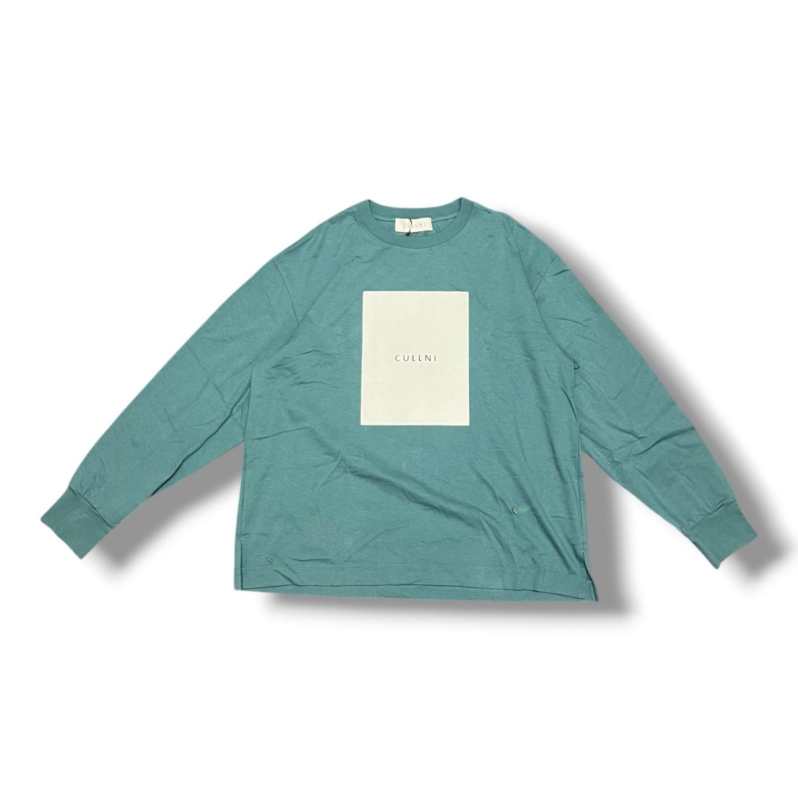 参考上代20900円 未使用 CULLNI 25SS Cotton Jersey Box Logo Print 