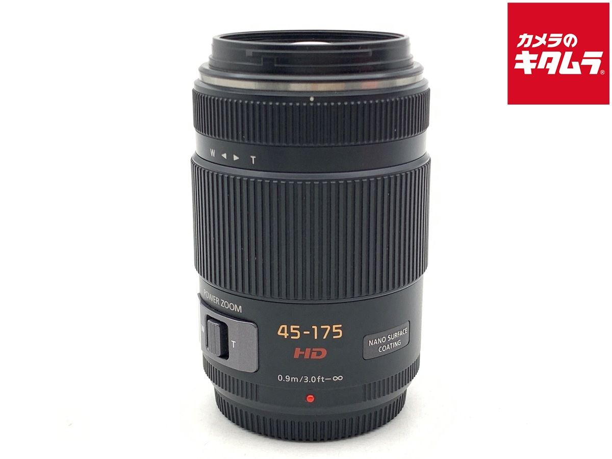【中古】 【良品】 パナソニック LUMIX G X VARIO PZ 45-175mm/F4.0-5.6 POWER O.I.S. [H-PS45175] ブラック