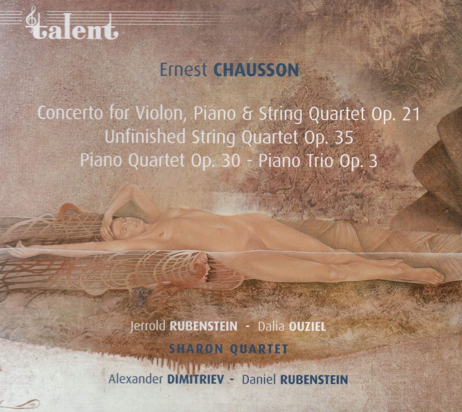 【CD】Chausson: Concerto/Quartets