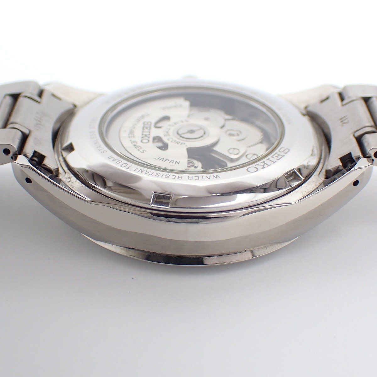 SEIKO セイコー ブライツ メカニカル 自動巻き メンズ 腕時計 黒文字盤 