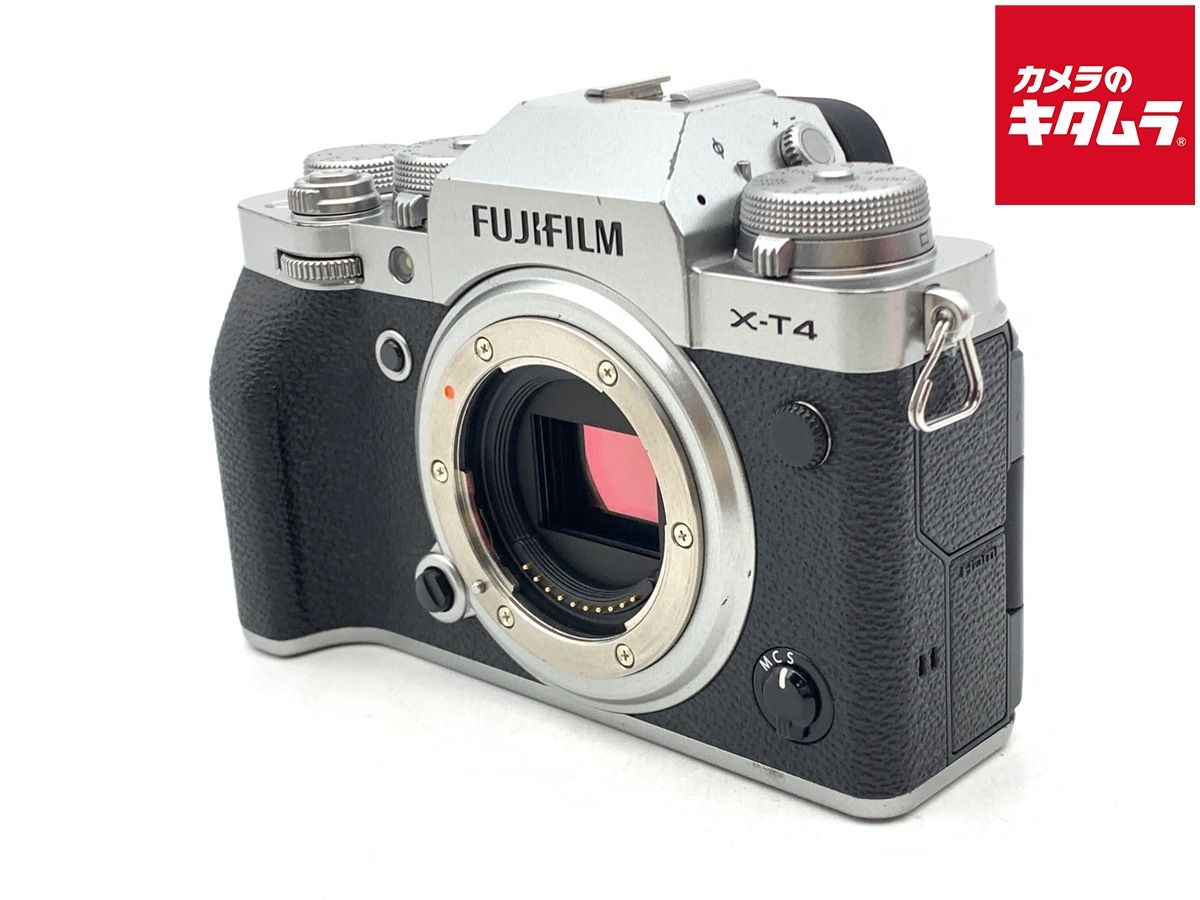【中古】 【並品】 フジフイルム X-T4 ボディ シルバー