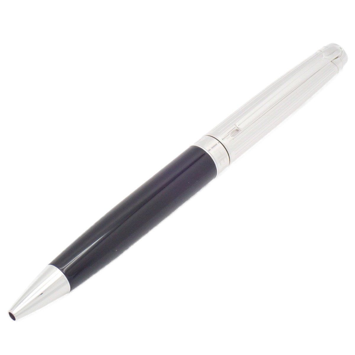 CARAN d'ACHE カランダッシュ レマン ボールペン バイカラー ブラック×シルバー【いおき質店】