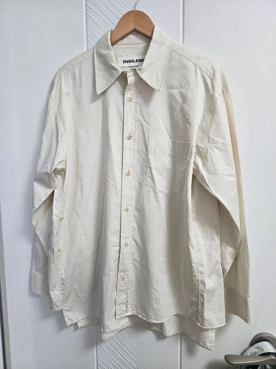 新品) インサイレンス コットン ポプリン ラブ シャツ