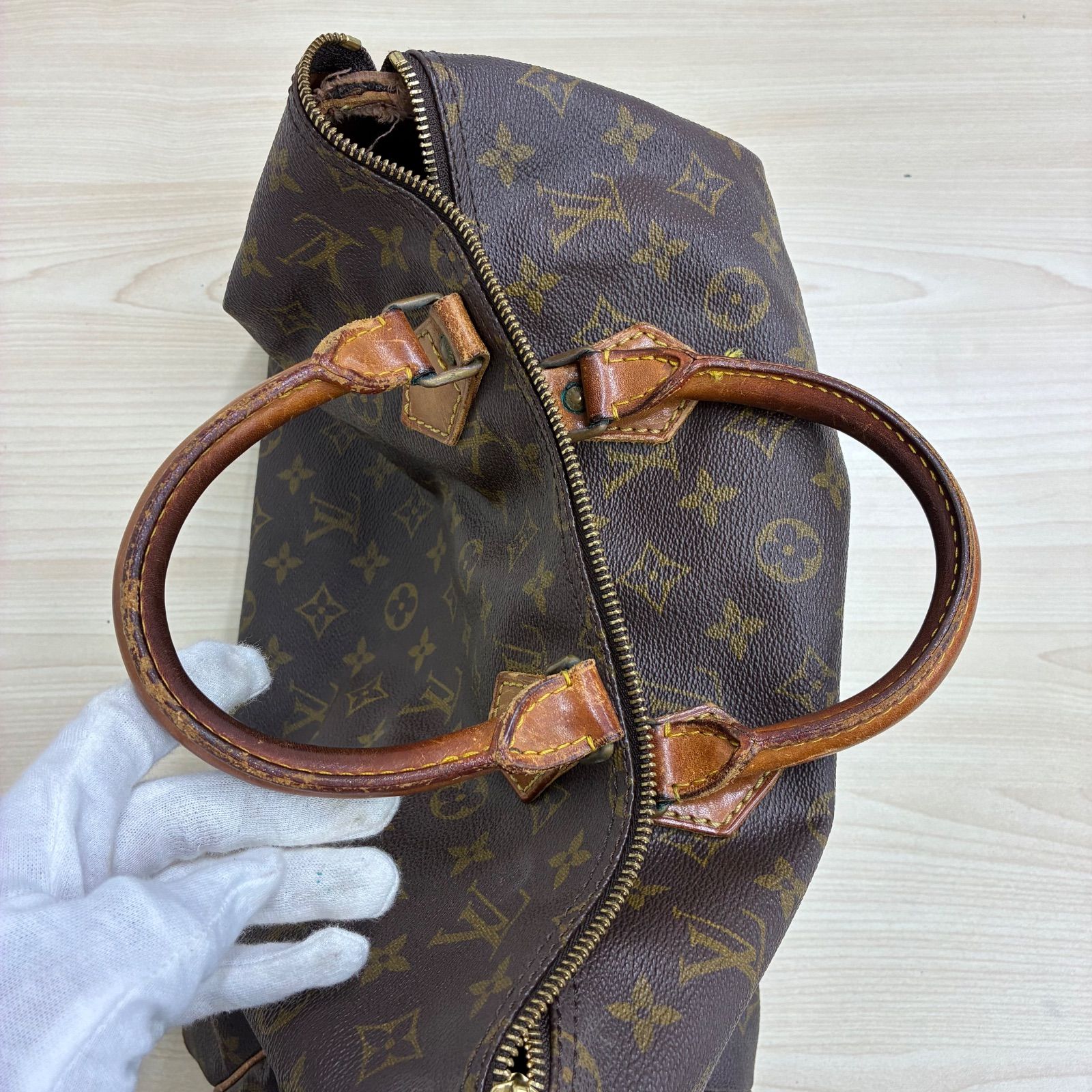 ルイヴィトン LOUIS VUITTON】ビンテージ スピーディ35 モノグラム