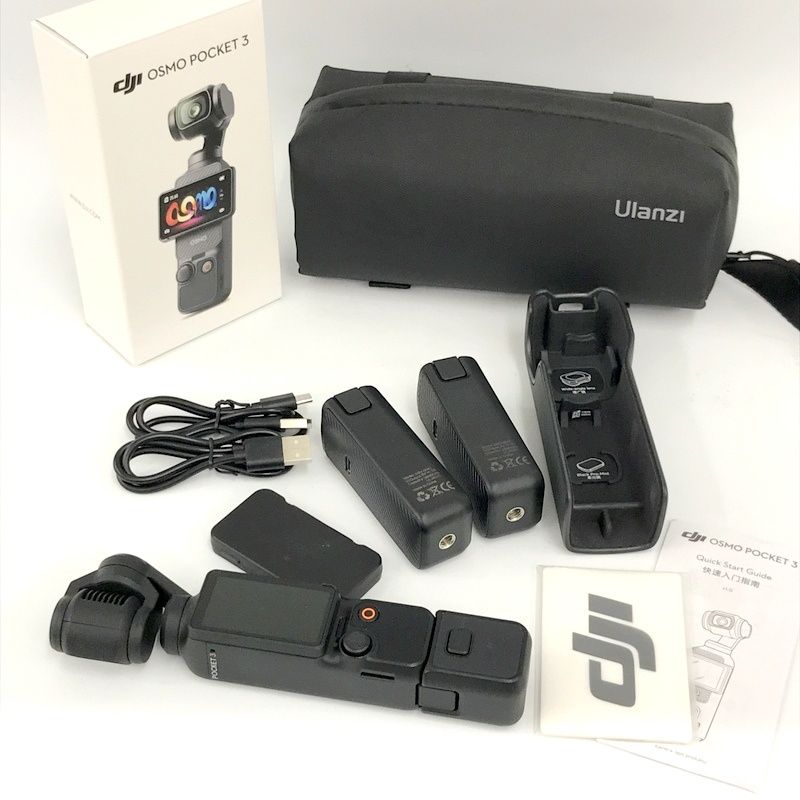 DJI ディージェイアイ OSMO POCKET3 OP9923 クリエイターコンボ Vlog撮影 ビデオカメラ ★TA360