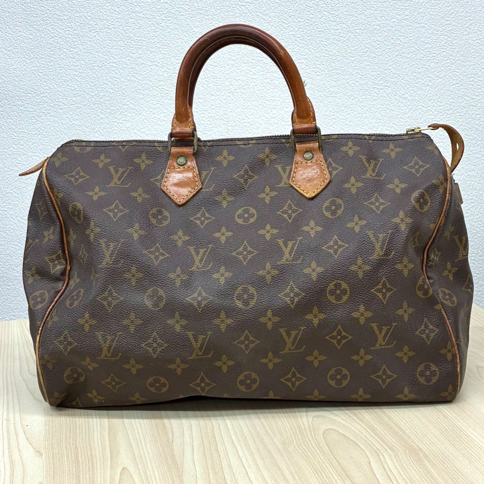 ルイヴィトン　スピーディー35 モノグラム　ヴィンテージ ルイヴィトン LOUIS VUITTON】ビンテージ スピーディ35 モノグラム