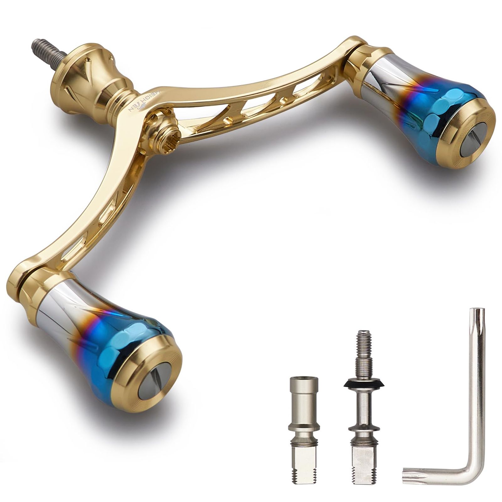 その他 HEIGHTEN V3.0 80/98mm リール ハンドル 航空アルミ製 シマノ