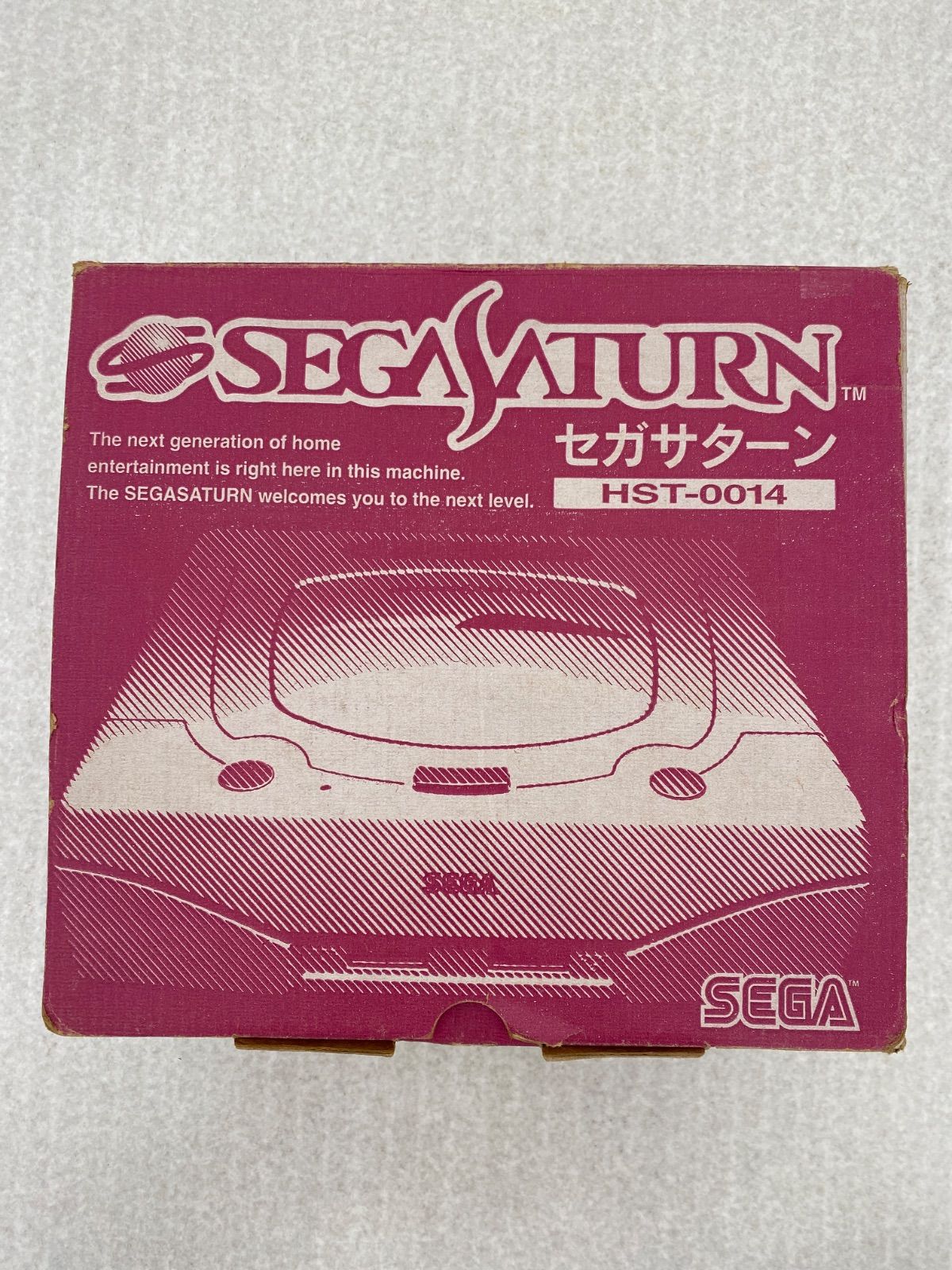 【動作品】セガサターン HST-3220 本体　コントローラー２点
