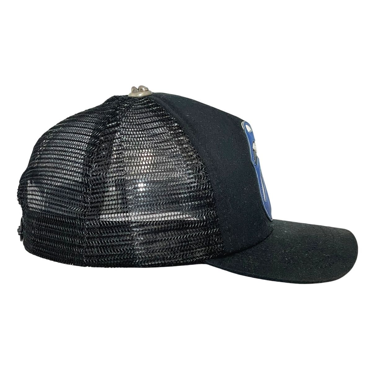 中古】 CHROME HEARTS クロムハーツ トラッカーキャップ 帽子レザー