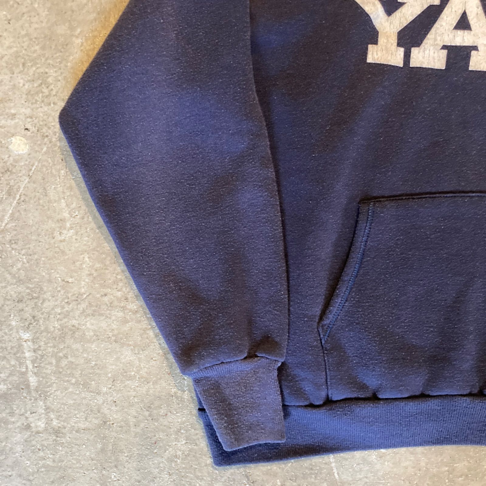 70〜80s velva sheen vintage sweat parker YALE / 70〜80年代製