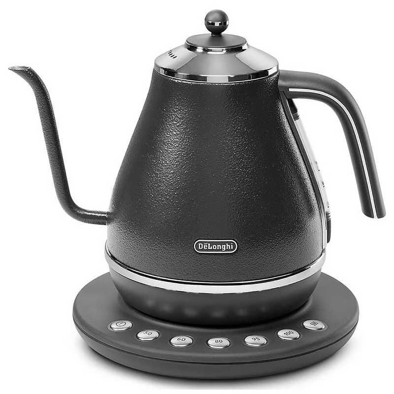新品未使用】【未開梱】デロンギ 温度設定機能付き電気カフェケトル 