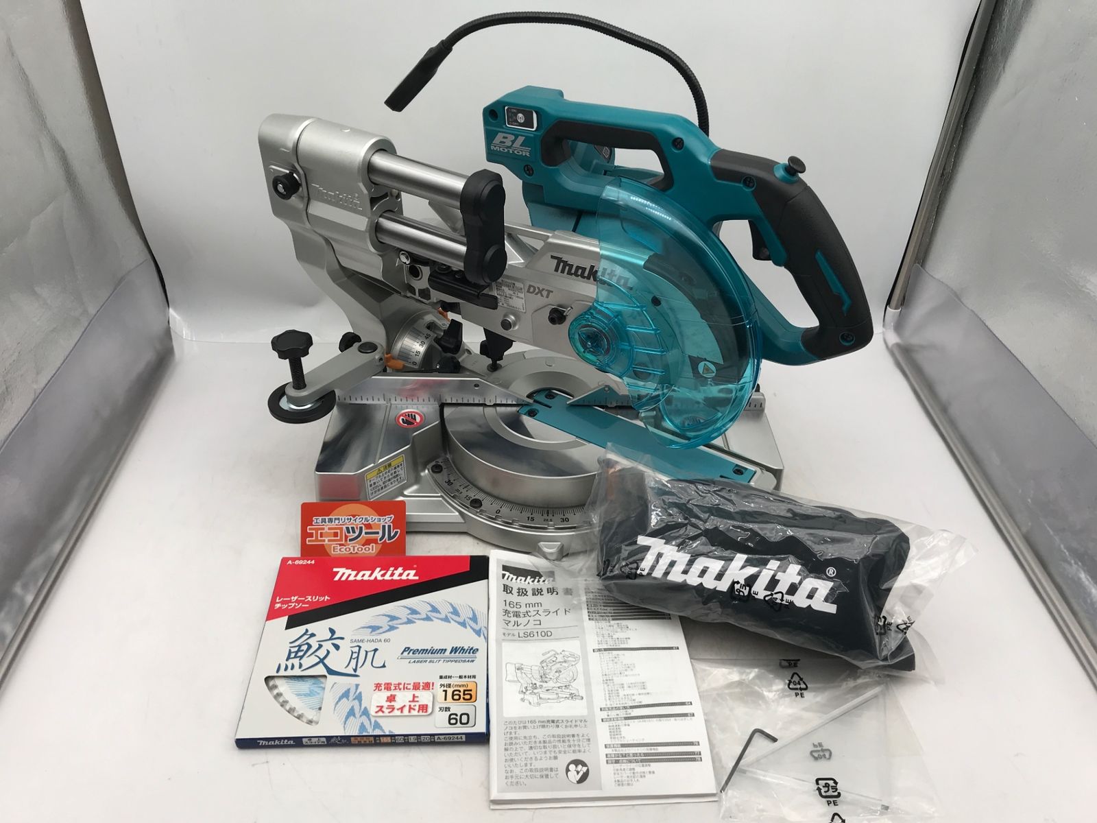 【未使用に近い】Makita/マキタ LS610DZ ☆ 18v充電式卓上スライド丸ノコ [IT_QSG14][小牧][M04]
