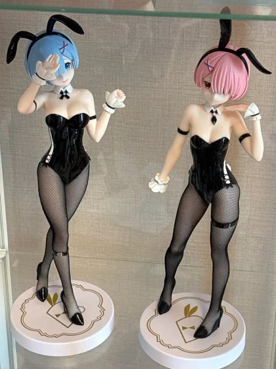 リーゼロ BiCute レム＆ラム バーニーガール フィギュア セット