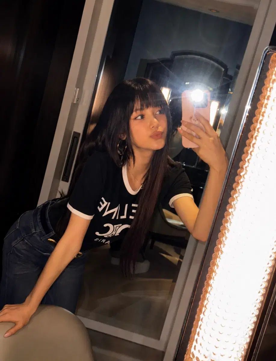 新品) Celine セリーヌ ブラック リンガー 半袖 Tシャツ