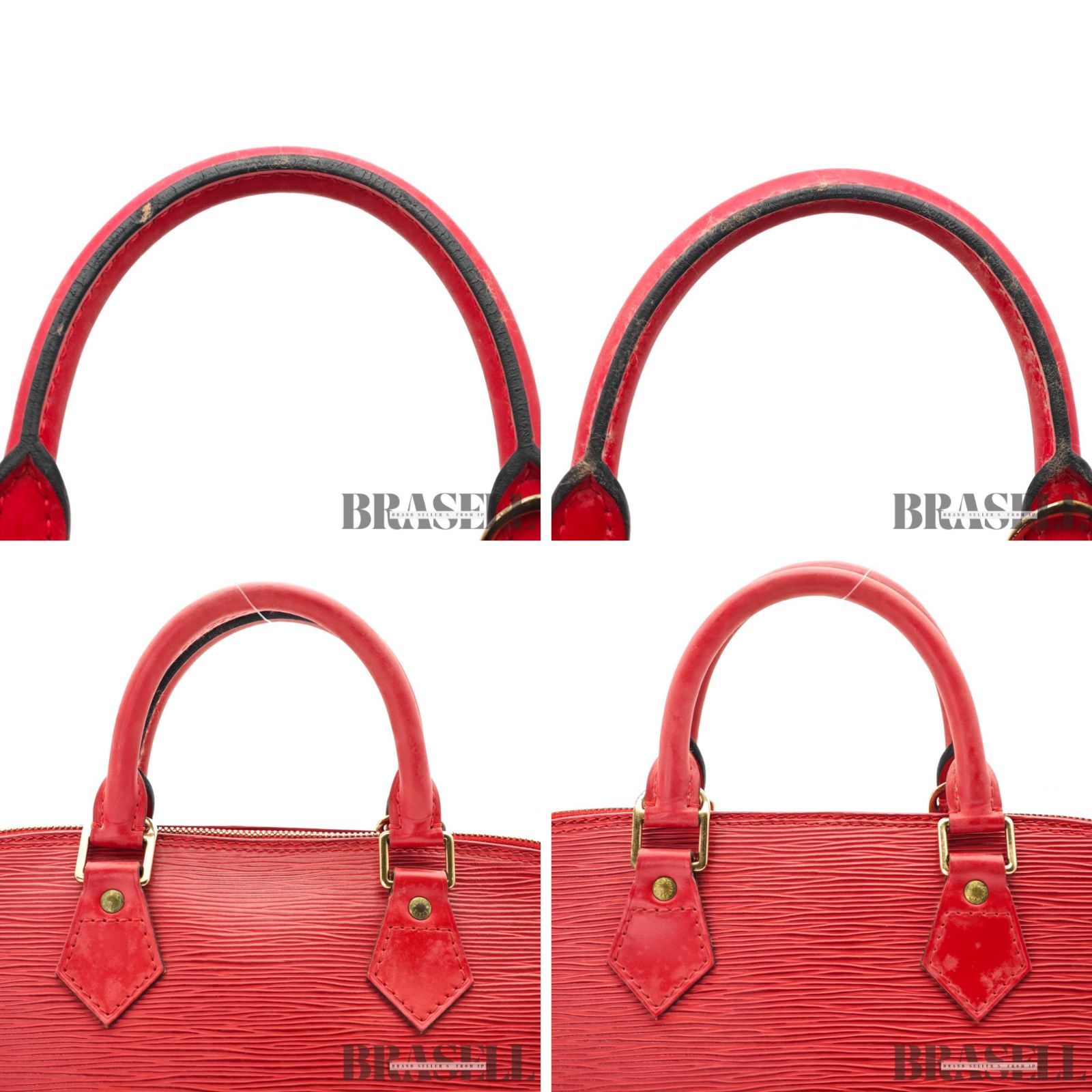 Louis Vuitton エピレザー ハンドバッグ レッド LOUIS VUITTON エピ アルマ M52147 バッグ ハンドバッグ レッド