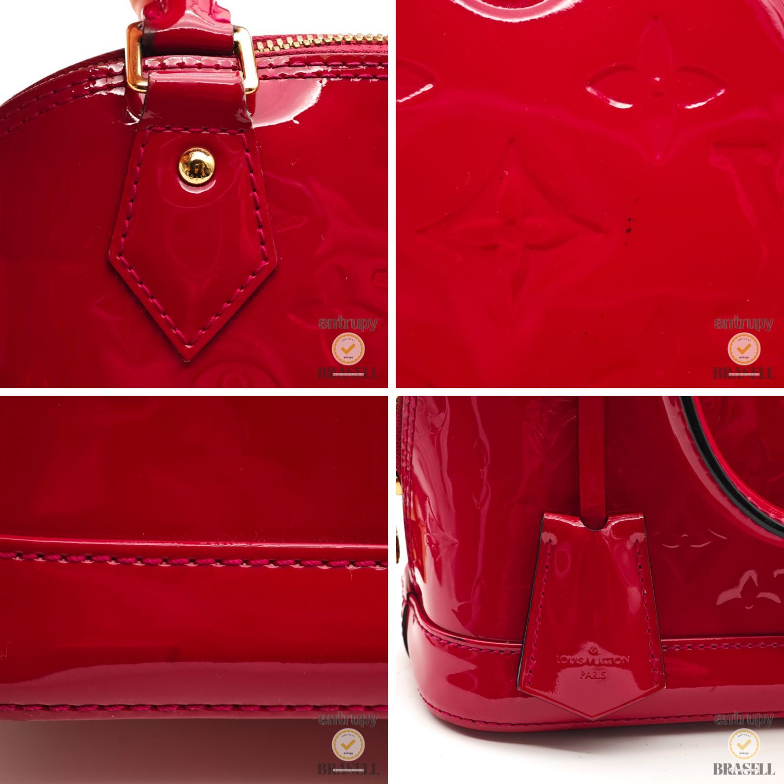 LOUIS VUITTON ヴェルニアルマBB M90174 バッグ 2way ハンドバッグ 