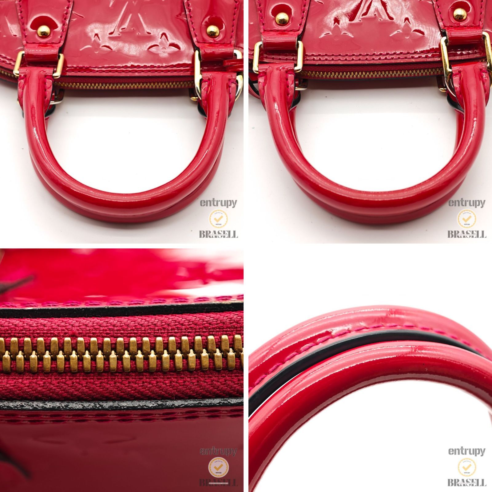 LOUIS VUITTON ヴェルニアルマBB M90174 バッグ 2way ハンドバッグ 