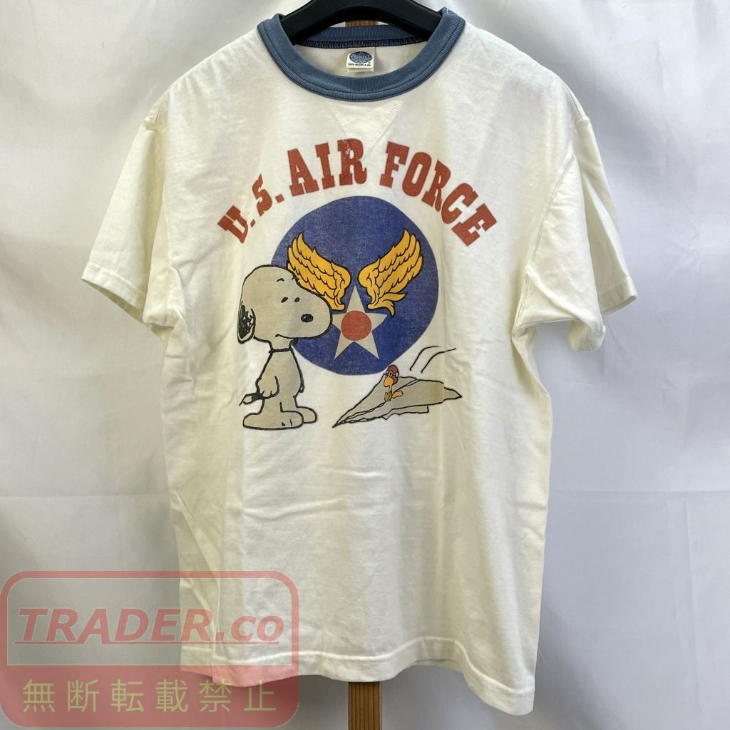01w-6722 TOYS McCOY トイズマッコイ SNOOPY TEE / U.S.AIR FORCE