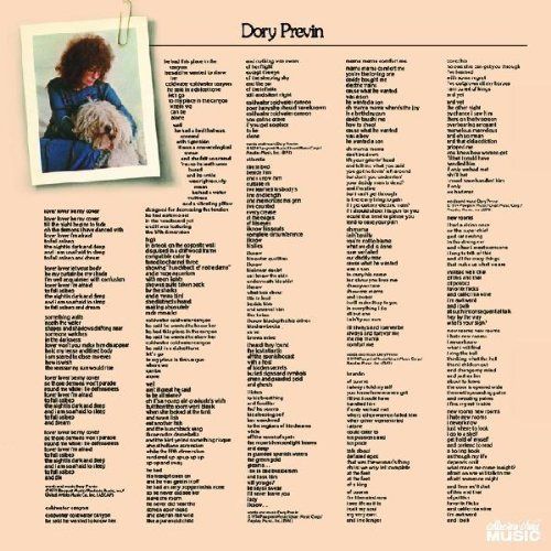 【CD】Dory Previn