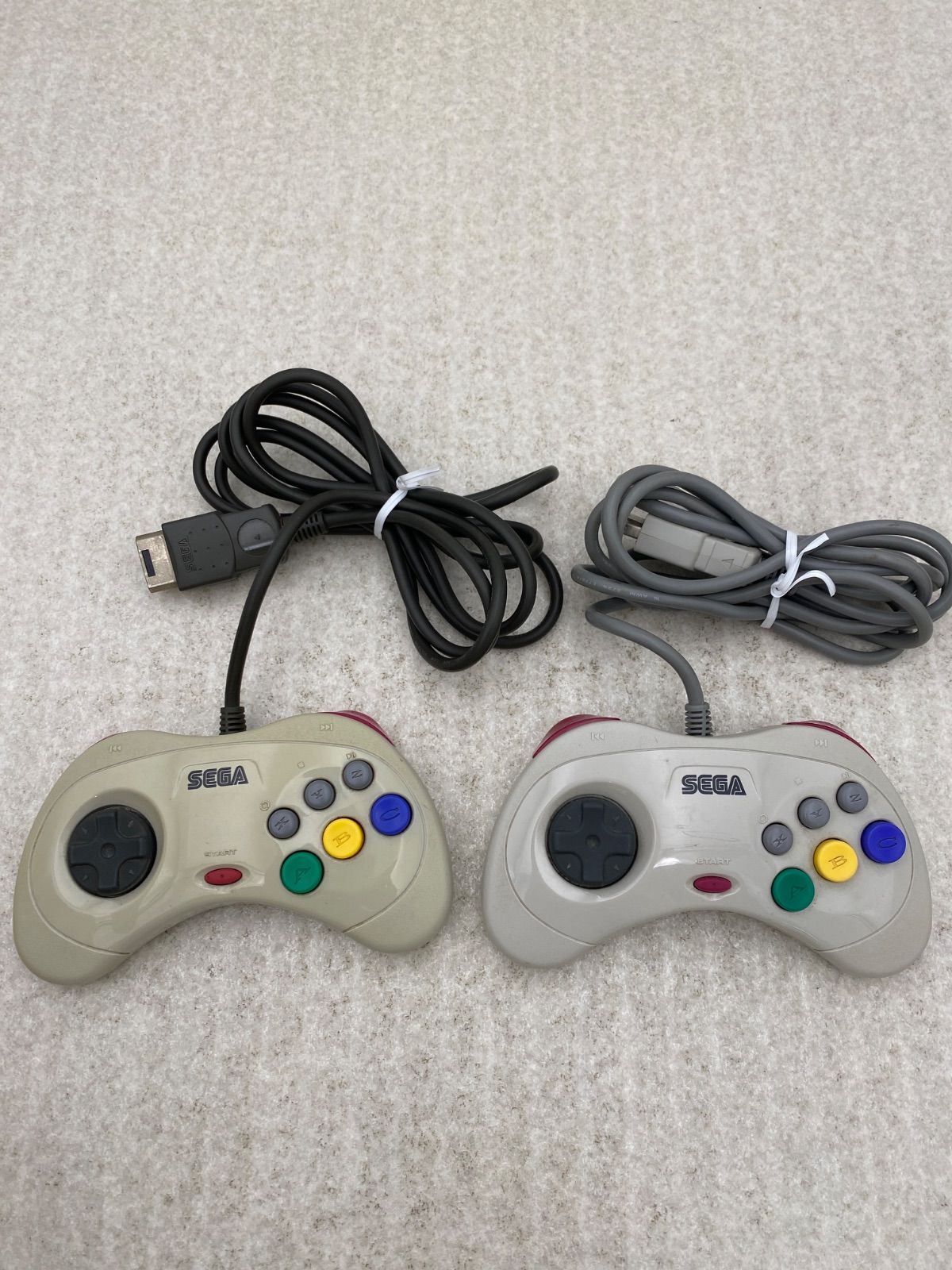 動作品】セガサターン HST-3220 本体 コントローラー2点 - メルカリ