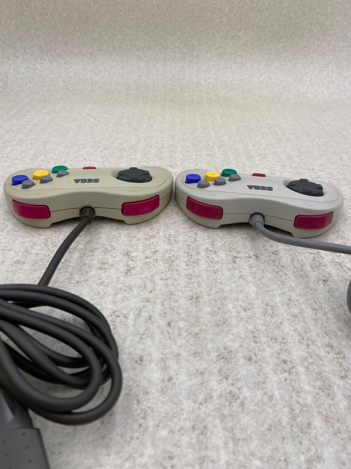 動作品】セガサターン HST-3220 本体 コントローラー2点 - メルカリ