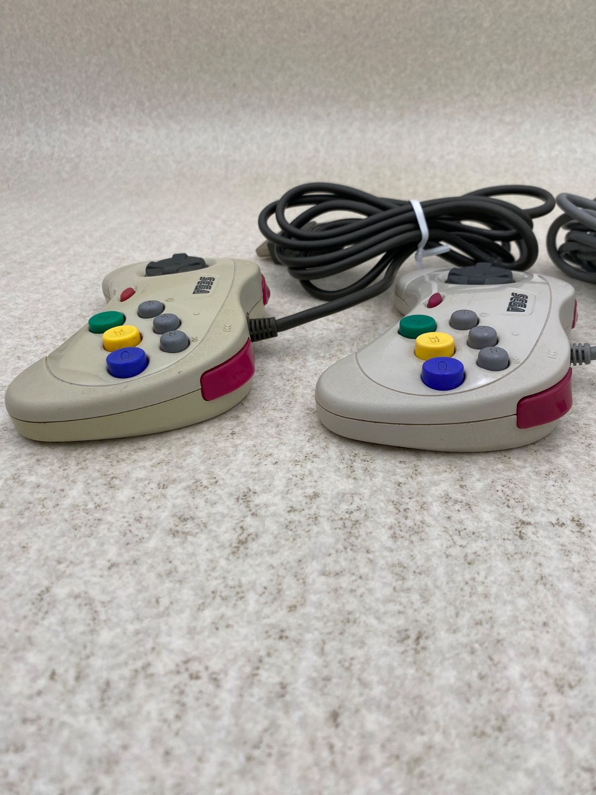 動作品】セガサターン HST-3220 本体 コントローラー2点 - メルカリ