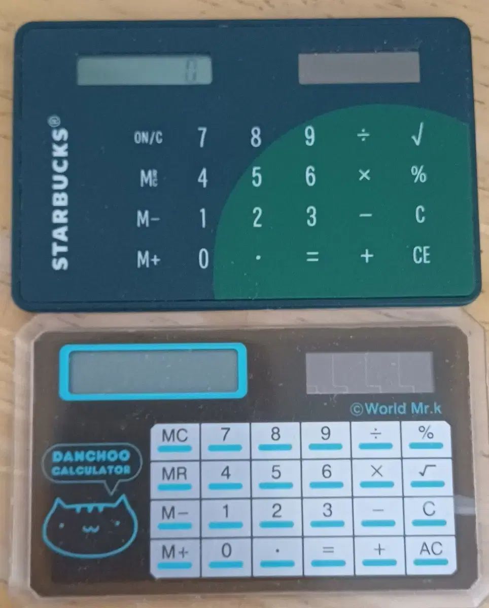 スターバックス ユテヤン(YOO TAEYANG)光 カード 携帯用 ミニ 計算機 ボタン ミニ 計算機 まとめ