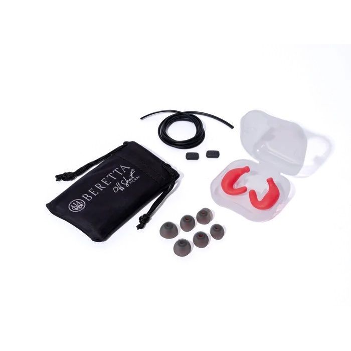 ベレッタ コンフォートプラス EVO イヤープラグ(フクシア)/Beretta Comfort Plus EVO Earplugs - Fuchsia Fluo クレー射撃