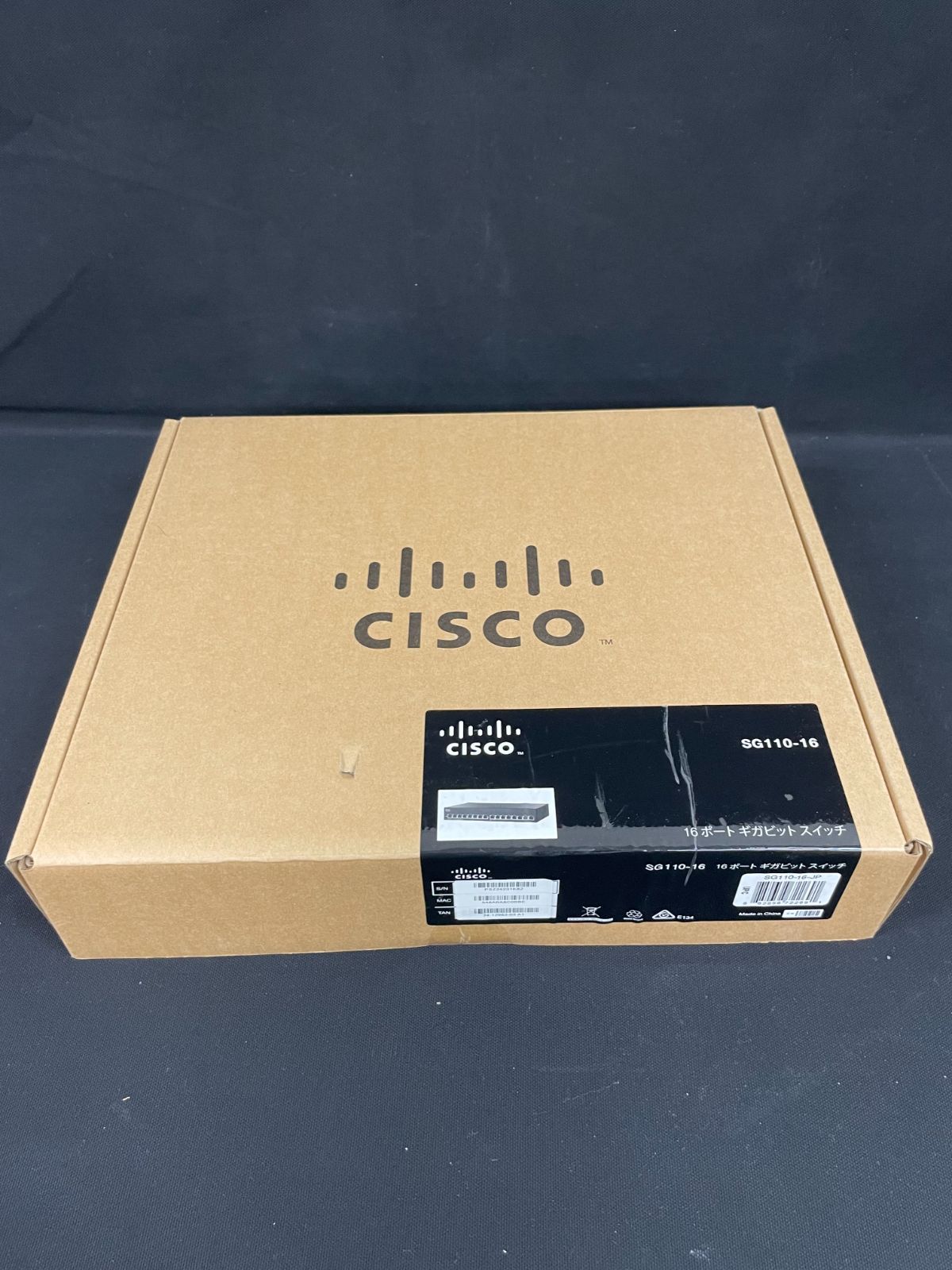 Cisco SG110-16-JP 新品 Cisco SG110-16 スイッチングハブ 16ポート - メルカリ