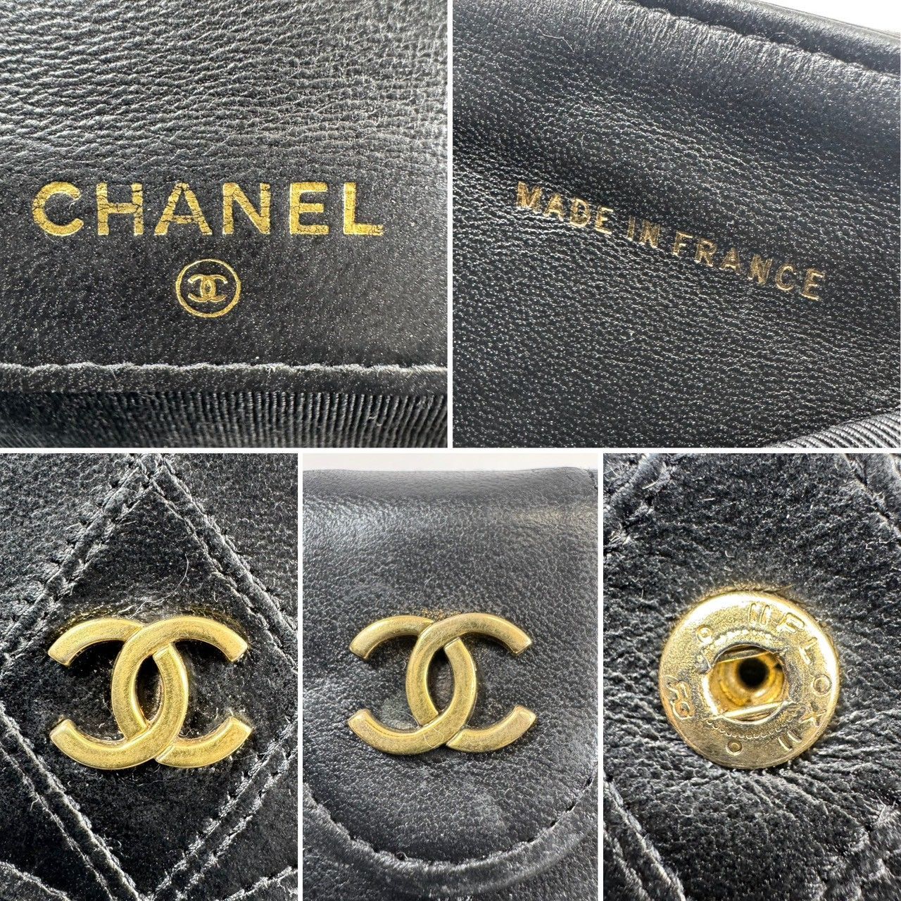 美品・箱付】CHANEL シャネル ビコローレ Wホック コンパクト 二つ折り