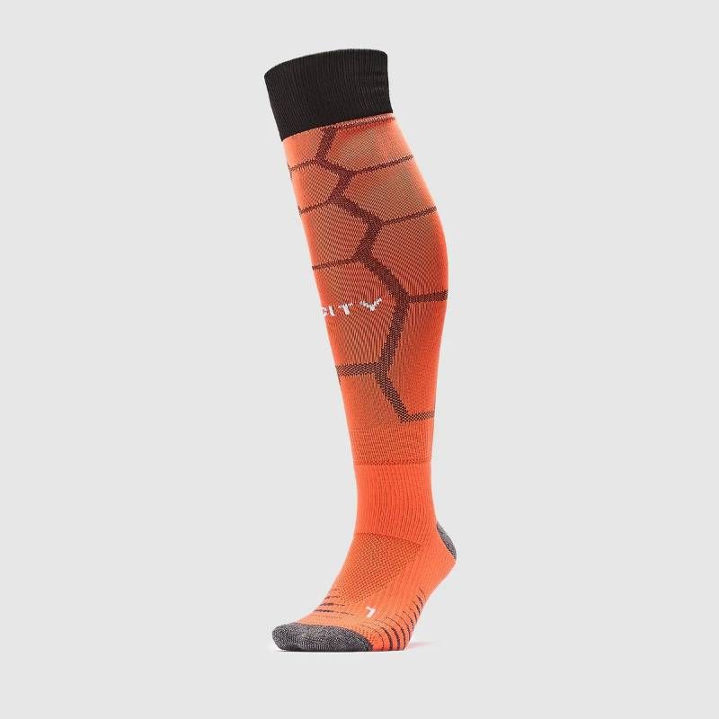 【送料無料・匿名配送】PUMA プーマ マンチェスター・シティ 26/27 公式 GK ゴールキーパー ソックス 赤黒 ストッキング 新品 正規品