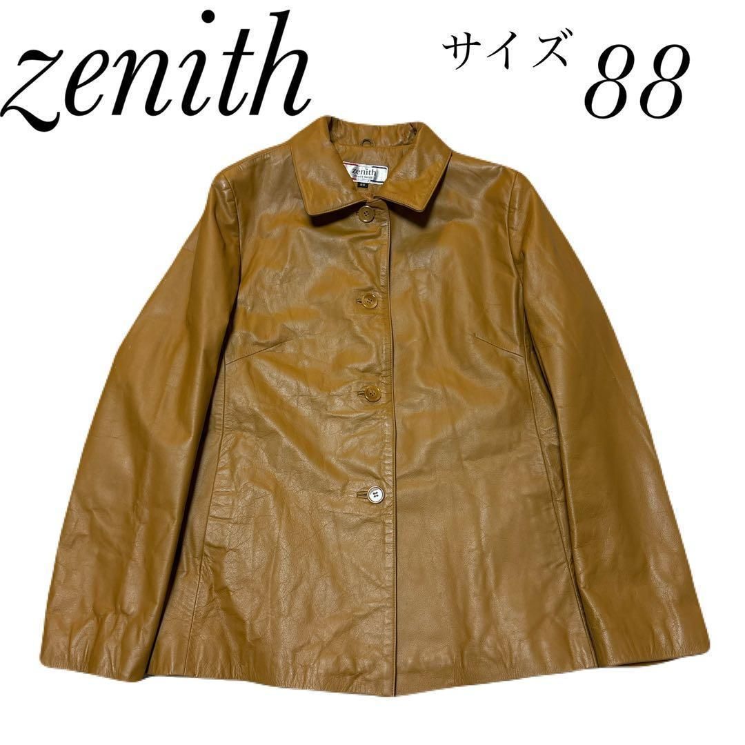 ゼニス　zenith レディース　レザージャケット　サイズ88