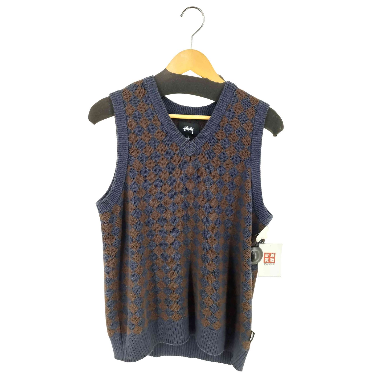 ステューシー Stussy Melange Checker Sweater Vest メンズ S - メルカリ