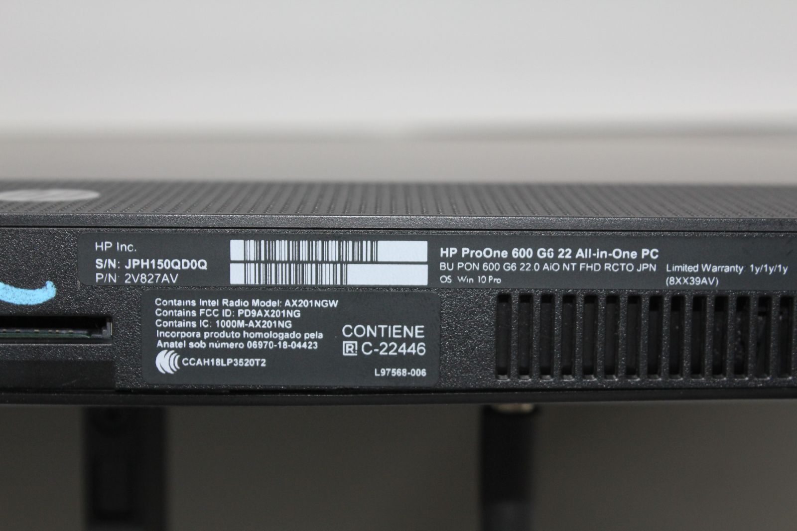 HP ProOne 600 G6 Core i5 中古一体型PC - メルカリ