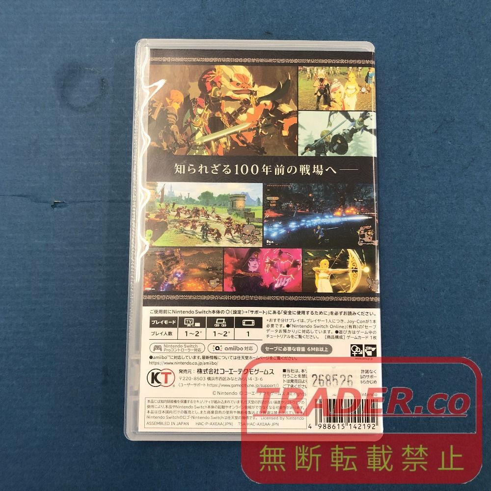 02w24953 Nintendo Switch用ゲームソフト ゼルダ無双 厄災の黙示録