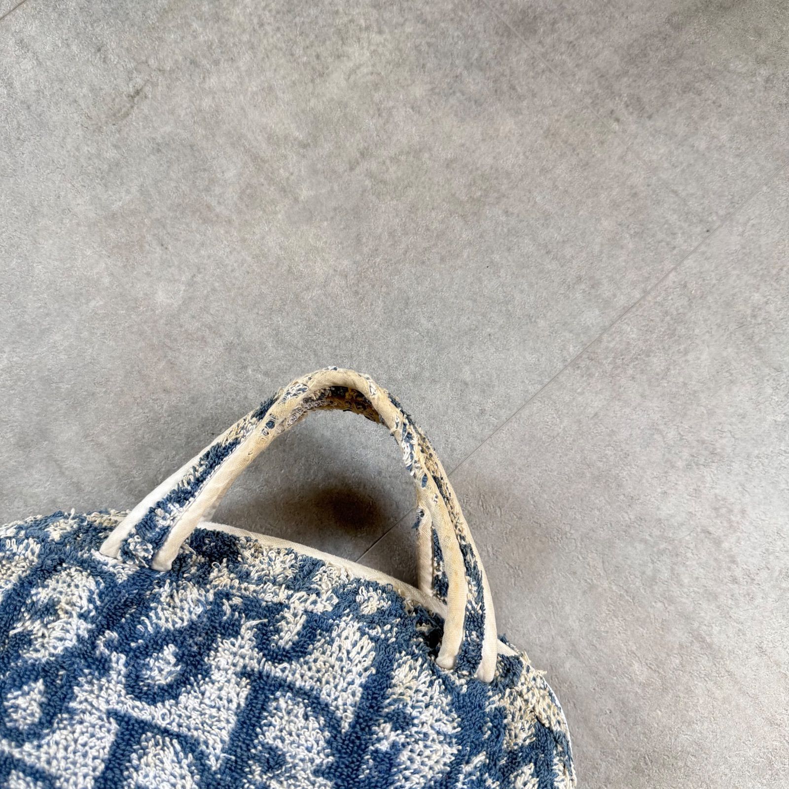 Dior ディオール ミニバック ハンドバッグ ポーチ タオル パイル