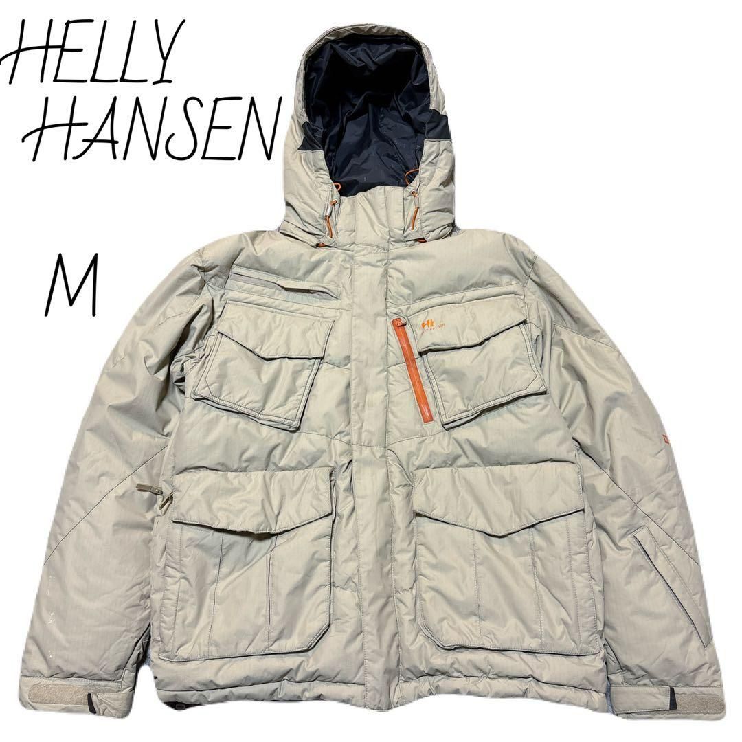 スノーウエア ダウンパーカー　サイズM HANSEN ヘリーハンセン　HELLY ヘリーハンセン スノーウエア サイズM ダウンパーカー HANSEN HELLY スノーボード