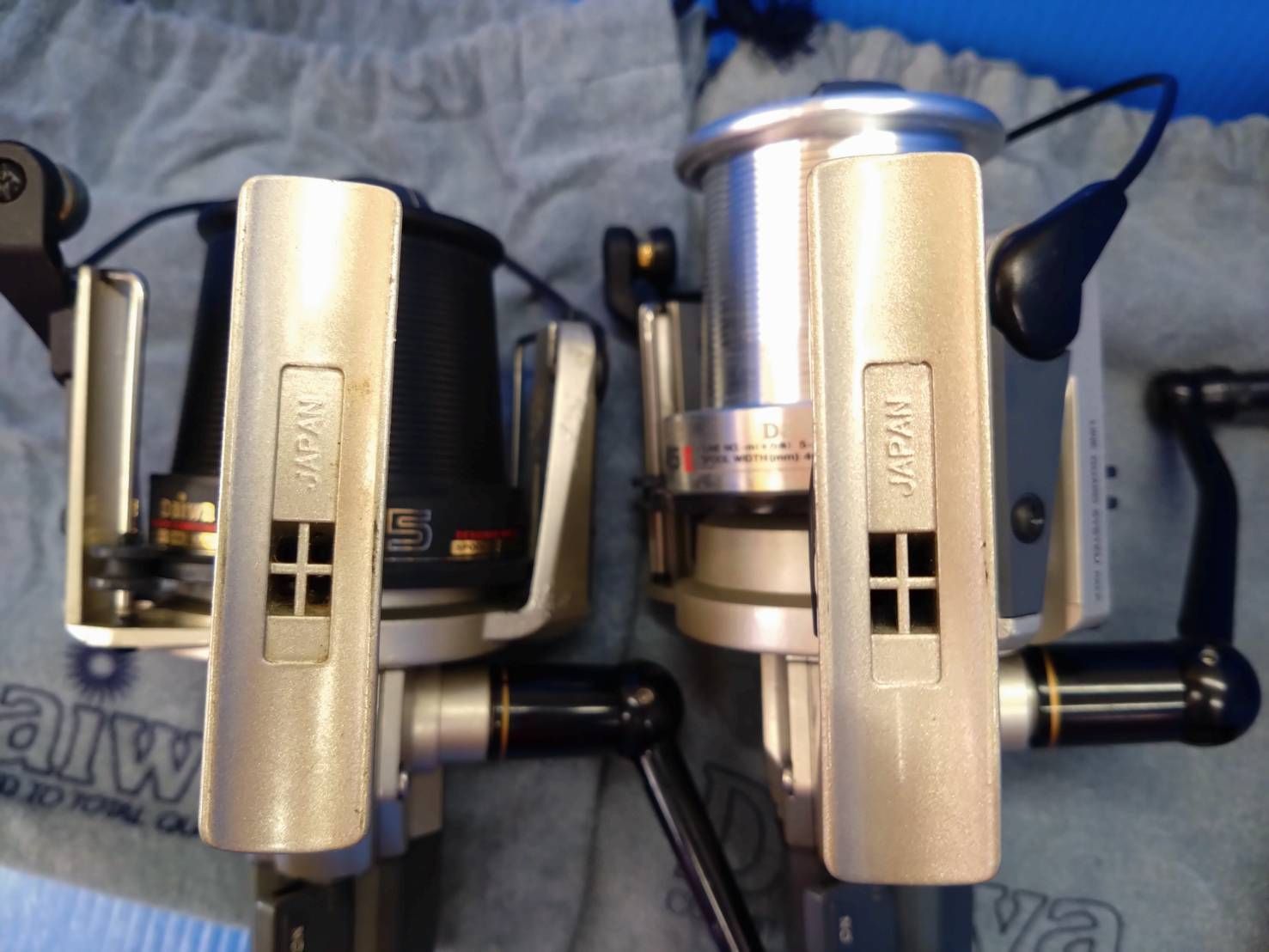日本製 ダイワ トーナメント プロキャスター SS-45Ⅱ 2台セット 替え