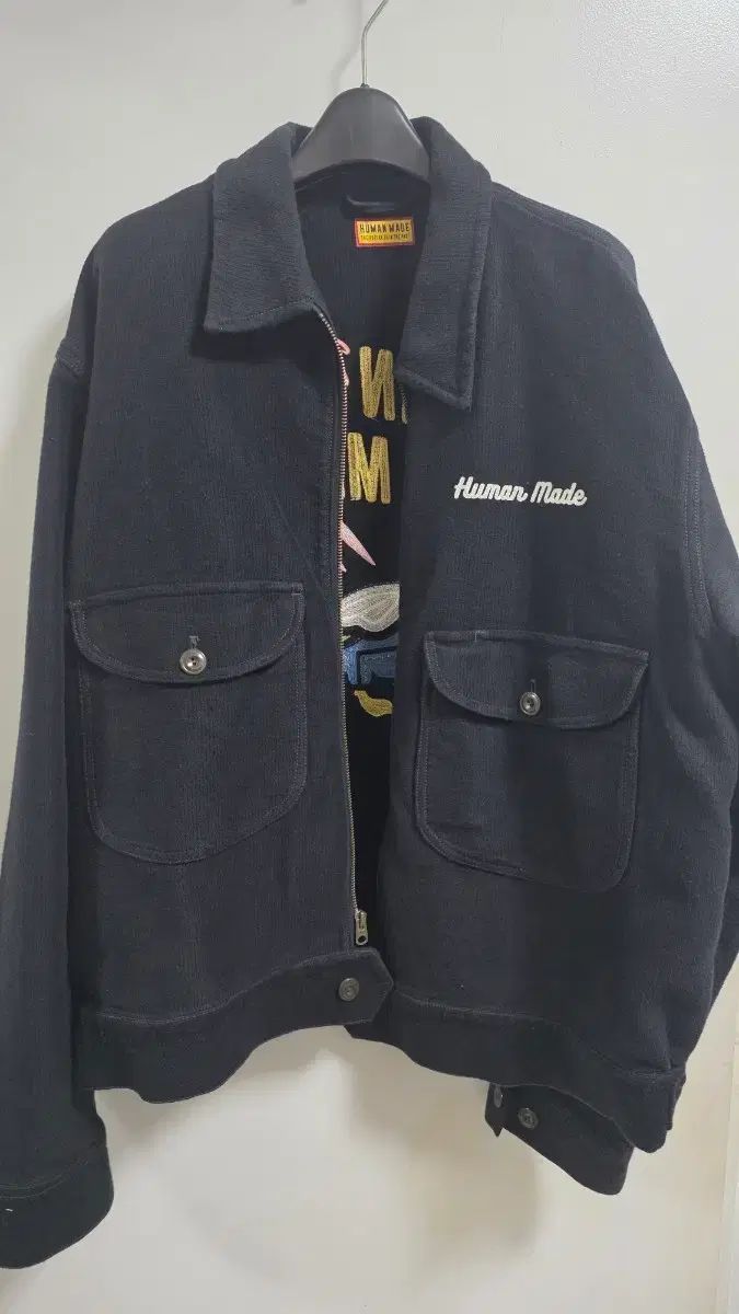 XL HUMAN MADE ジップアップ ウォーク ジャケット ブラック
