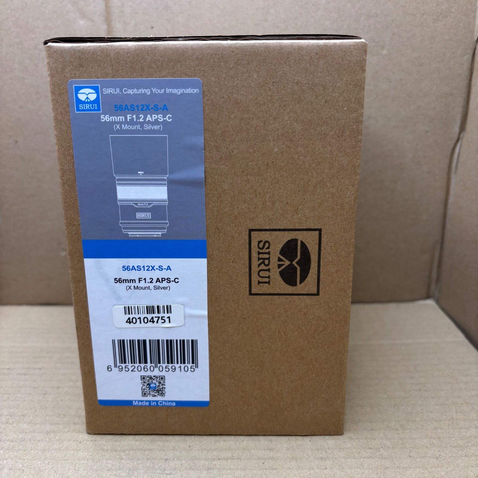 新品未開封 Xマウント SIRUI Sniper 56mmオートフォーカスレンズ F1.2