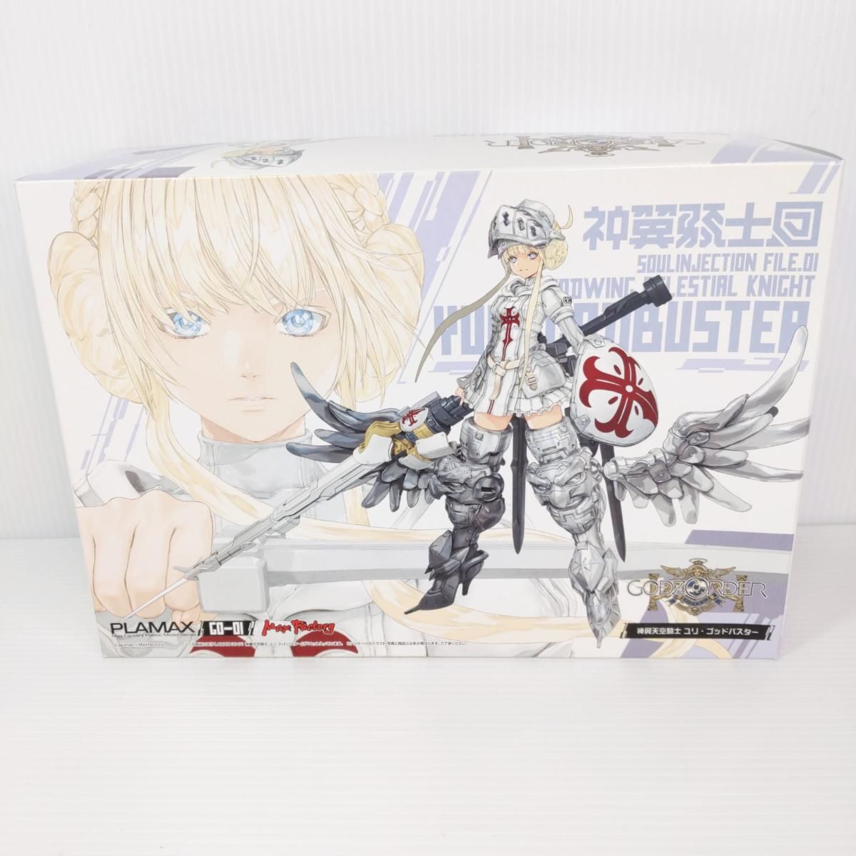 【中古未組立品】PLAMAX GO-01 神翼天空騎士 ユリ・ゴッドバスター GODZ ORDER(ゴッズオーダー) プラモデル マックスファクトリー〇YR-54975〇