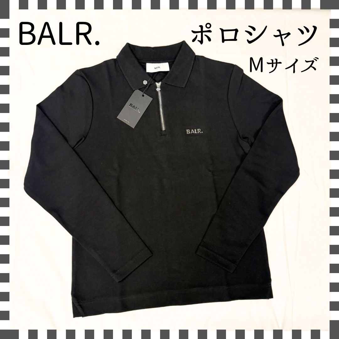 【新品タグ付】BALR. ボーラー Q-Series ハーフジップ ポロシャツ M 16,416円