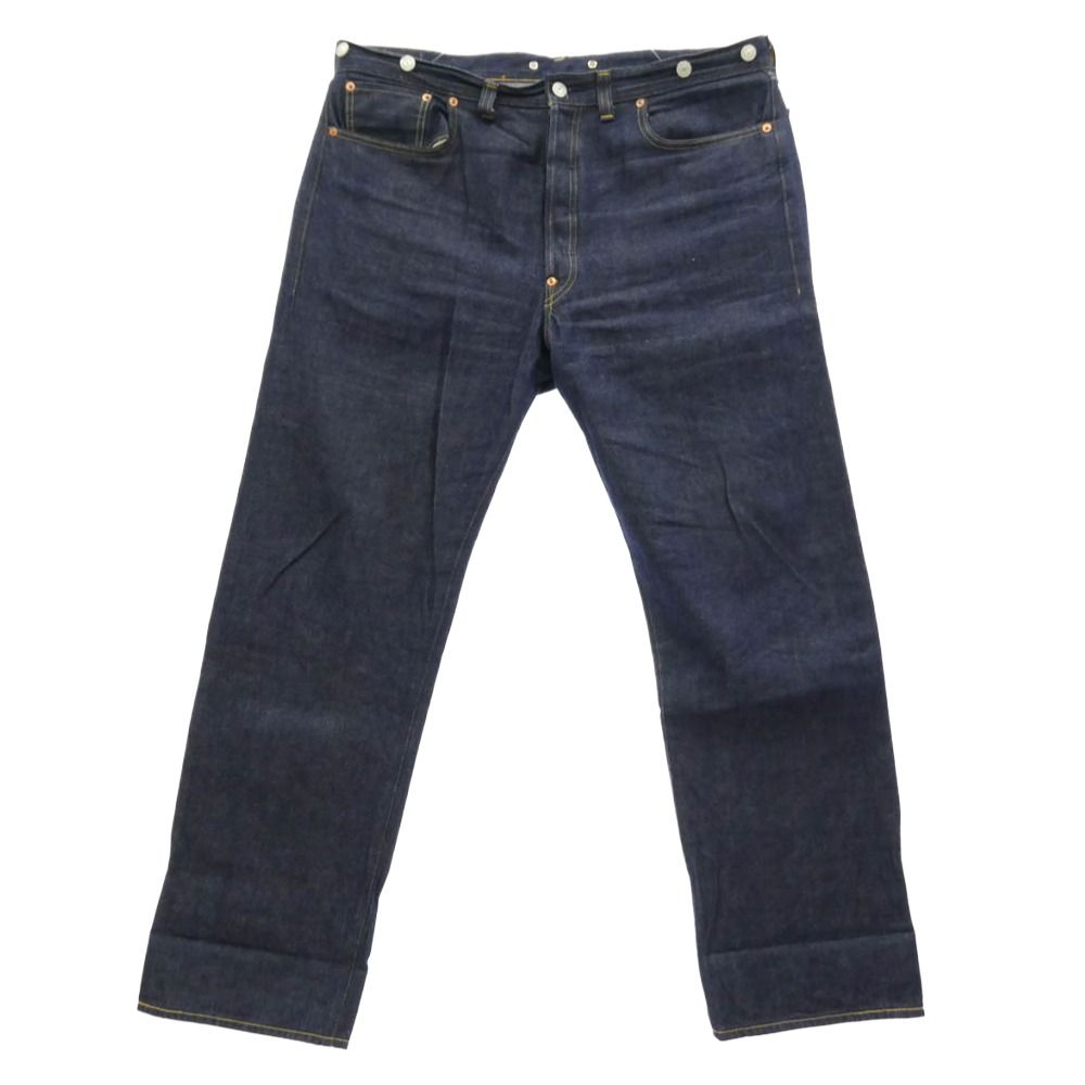 Levi's リーバイス 33501-0049 LVC 501XX 1933 モデル 復刻 シンチバック サスペンダーボタン　デニム パンツ ブルー系 W38L34【中古】