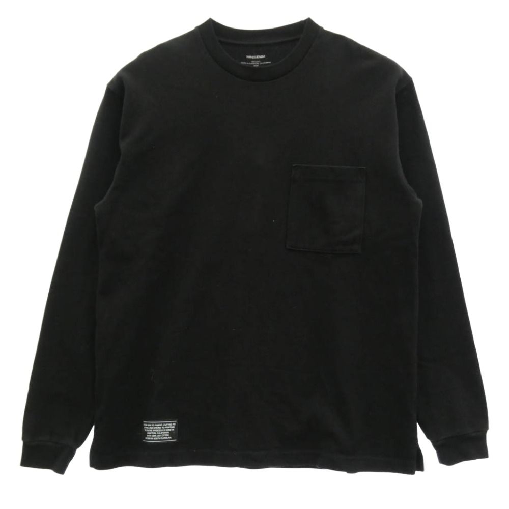 MINEDENIM マインデニム 25SS × BTSA Heavy weight Loose Fit L/S T-SH ヘビーウェイト ロングスリーブ カットソー ブラック系 M【中古】