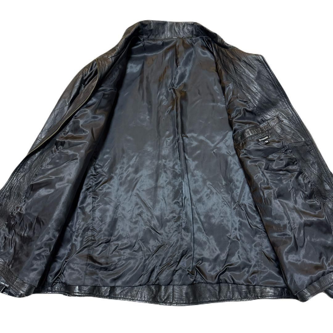 ヴォマニー　VOMANIE レザージャケット　サイズ5LB ライダース　シワ加工 ヴォマニー VOMANIE レザージャケット サイズ5LB ライダース シワ加工