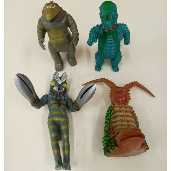 バルタン星人 ツインテール アボラス テレスドン フィギュア ウルトラマンシリーズ ウルトラ怪獣 まとめ売り 4点セット #m00390