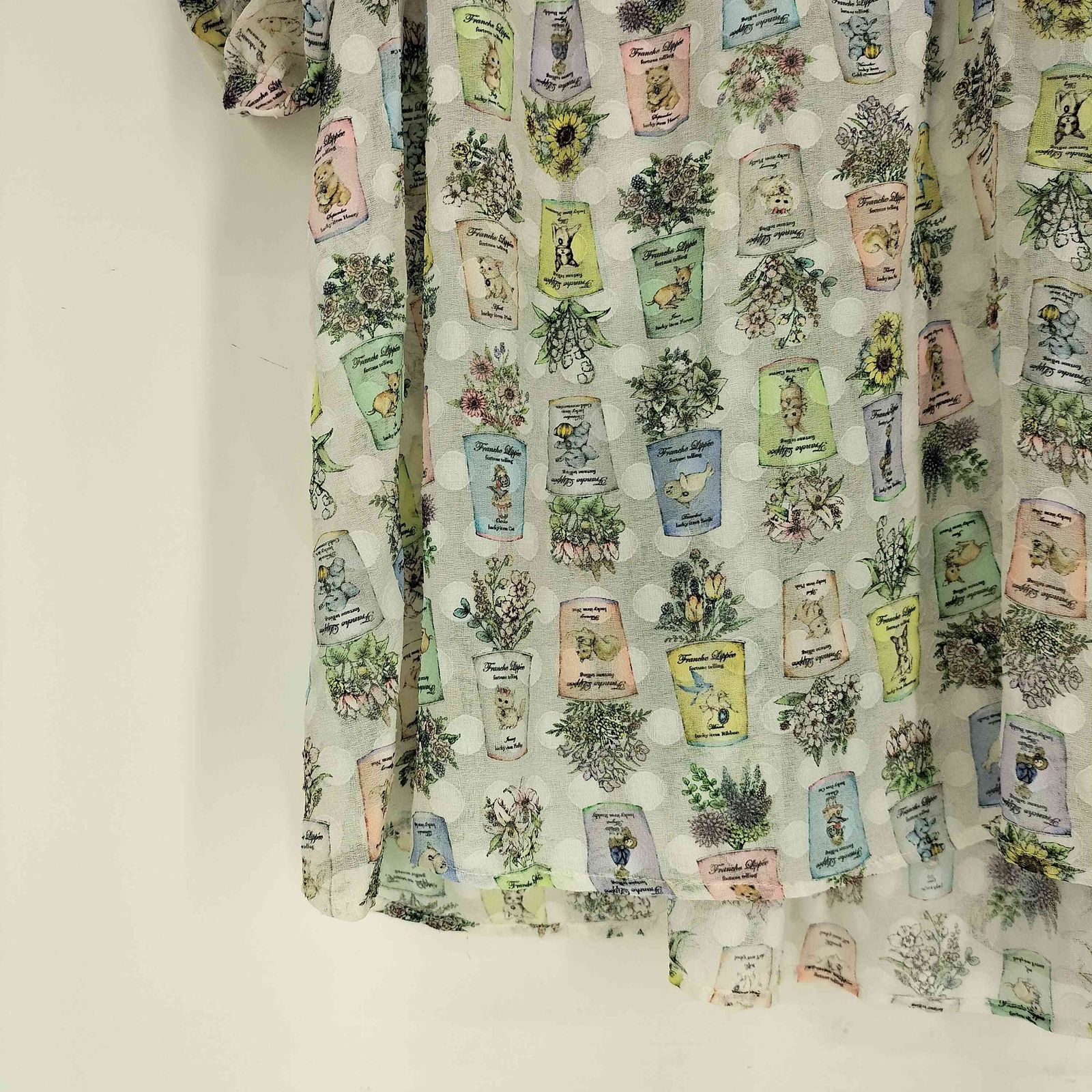 フランシュリッペ franche lippee fortune blouse フォーチュン