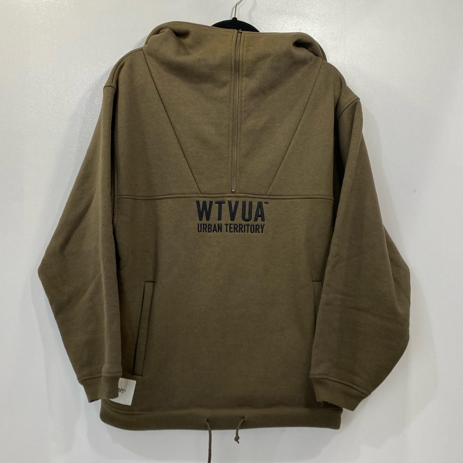 【姫路東店】 中古 W)TAPS | ダブルタップス パーカー ANORAK COPC 202ATDT-CSM28 プルオーバーパーカー カーキ サイズ：2 【104】