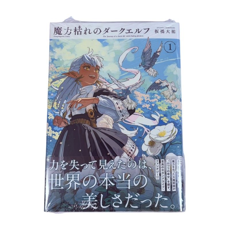 魔力枯れのダークエルフ 第1巻 初版 未来屋書店 特典 イラストカード
